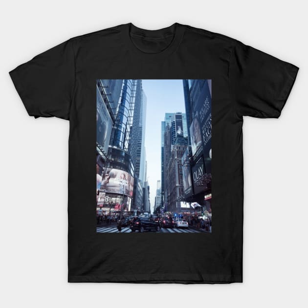 Times Square, Manhattan, New York City T-Shirt by eleonoraingrid